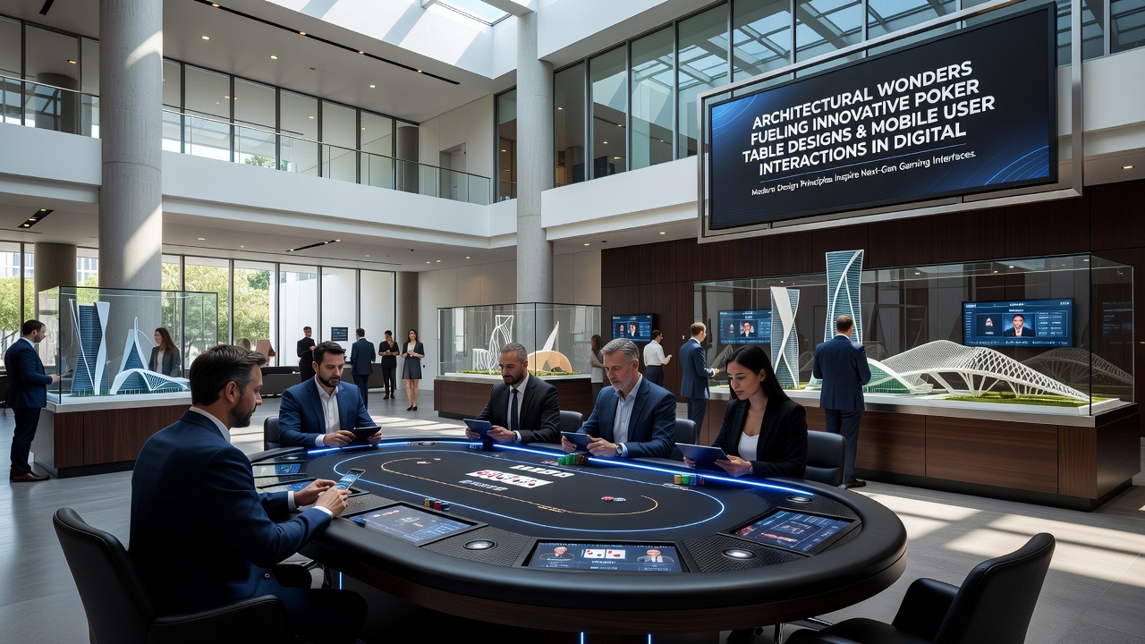 Mobile Interaktionen inspiriert durch architektonische Elemente in digitalen Poker-Plattformen
