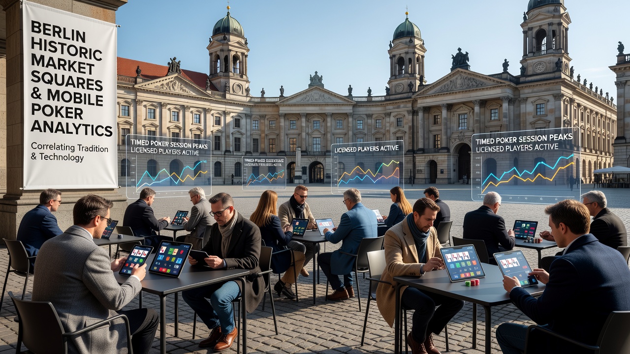 Mobile Nutzung und Marktplatz-Szene in Berlin mit Fokus auf urbane Routinen