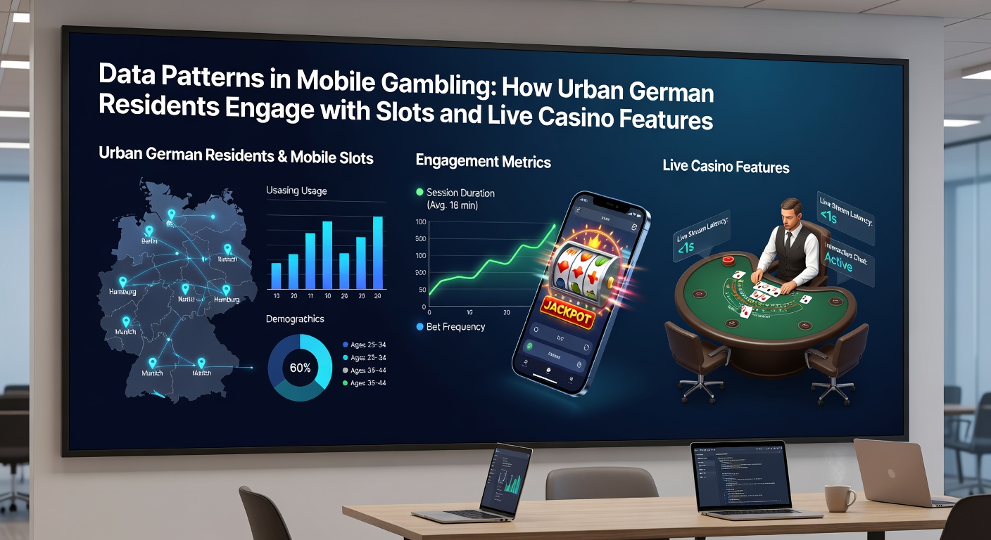 Darstellung mobiler Live-Casino-Nutzung mit Fokus auf städtische Spieler in Deutschland