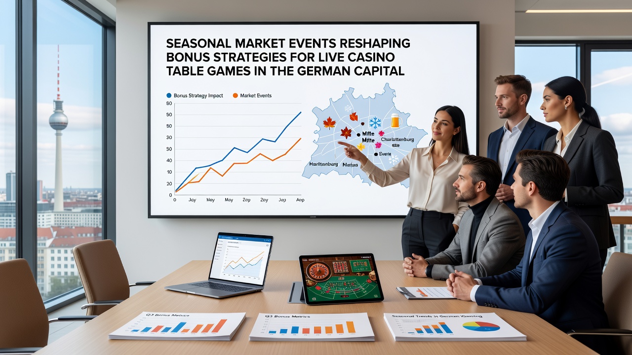 Bonusstrategien und Live-Tische während Berliner Events
